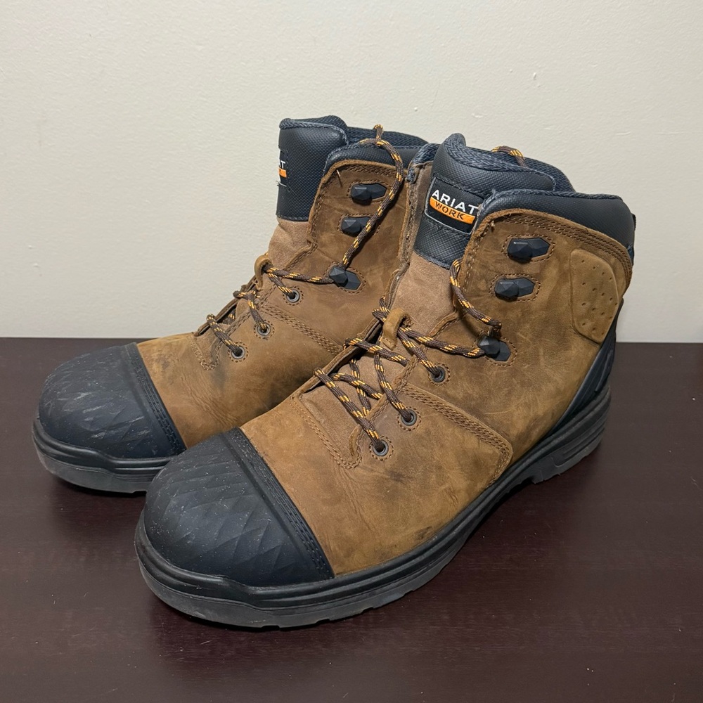 Ariat Turbo Outlaw 6" Waterproof Carbon Toe Work Boot 10033985 Men’s Size 14D